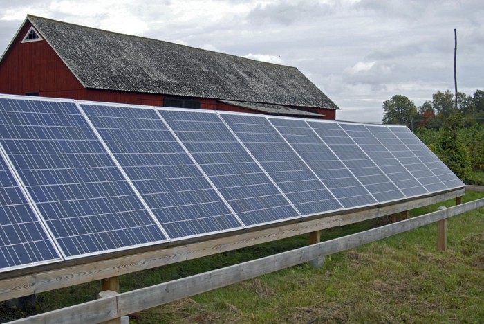 Bara en procent av världens energiförsörjning kommer från sol- och vindkraft. Foto: Dan Karlsson / Azote