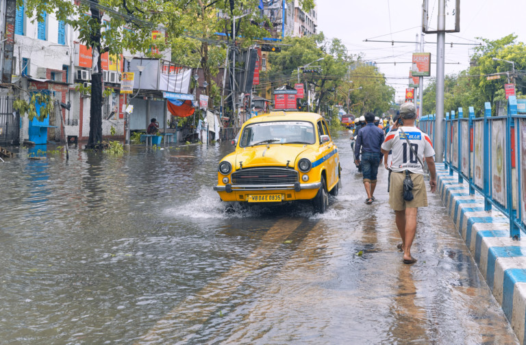 Översvämning i Indien