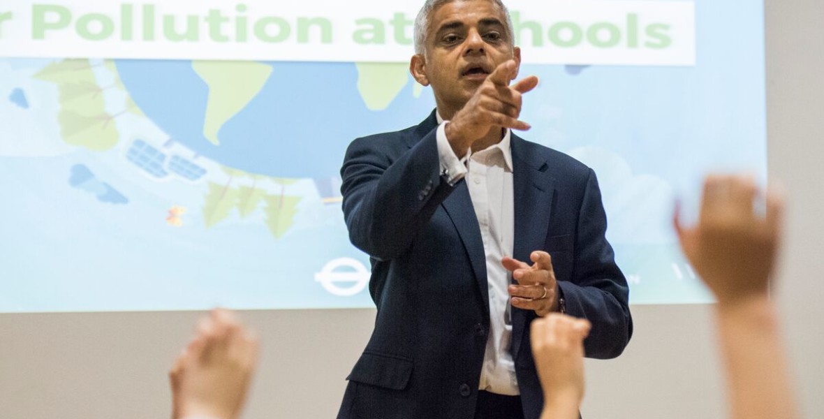 Londons borgmästare Sadiq Khan