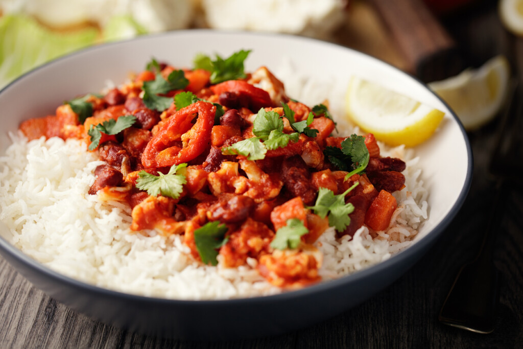 Chilli con carne med ris