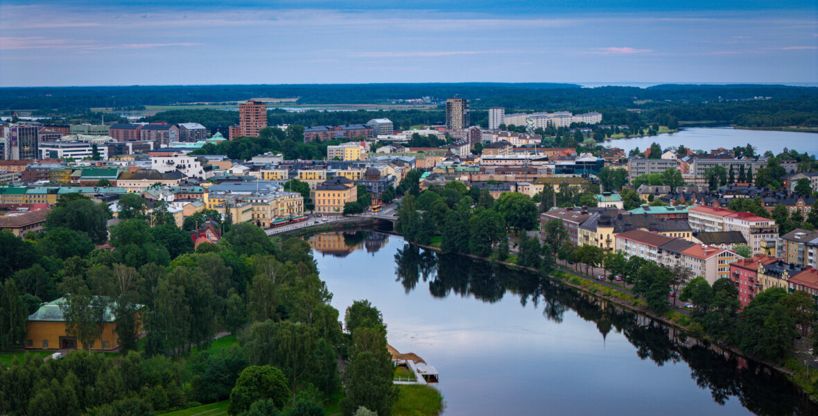 Vy över Karlstad