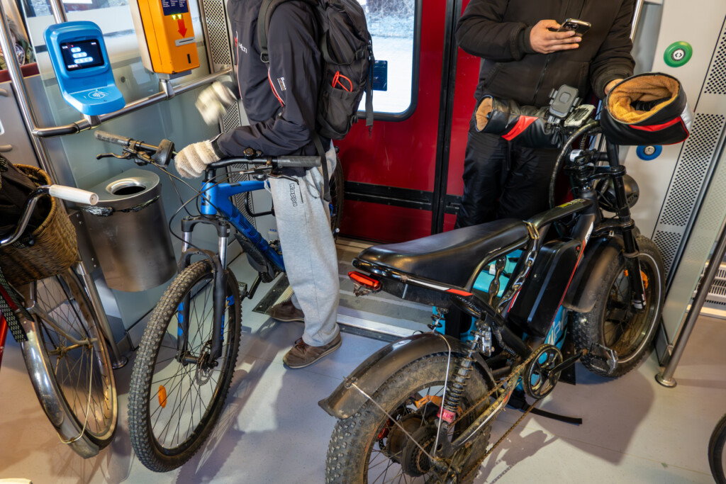Cyklar på tåg