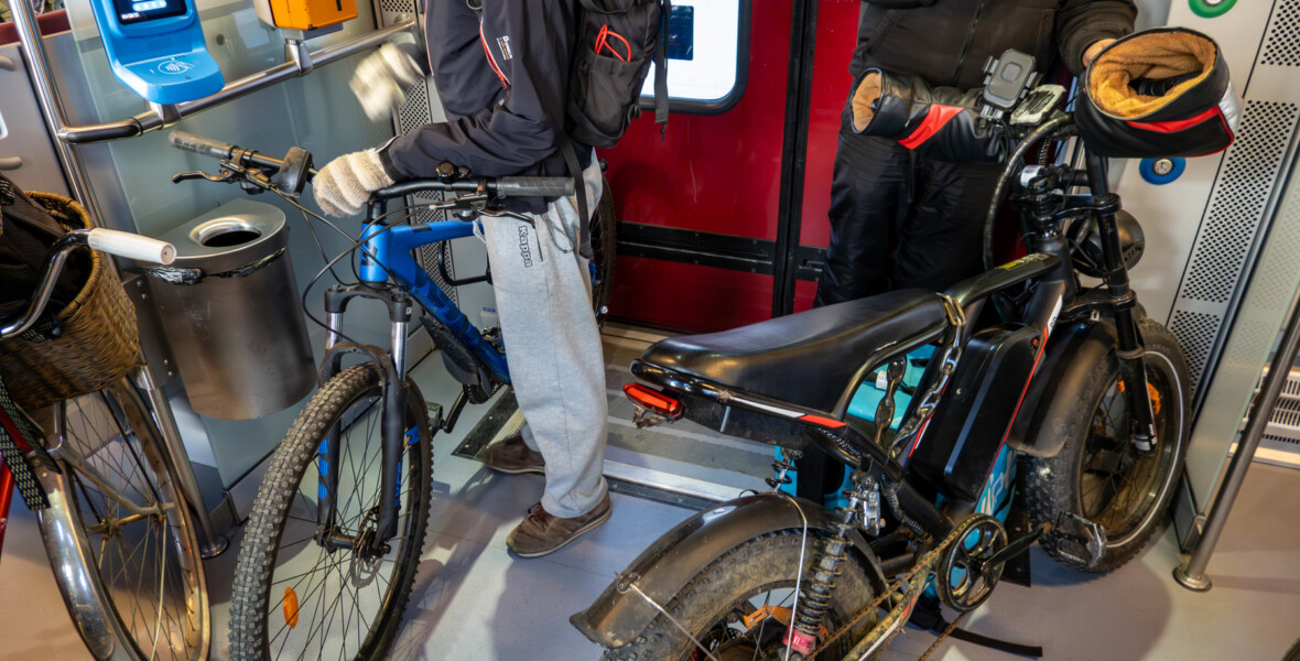 Cyklar på tåg