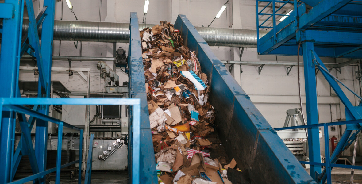 Sortering av kartong