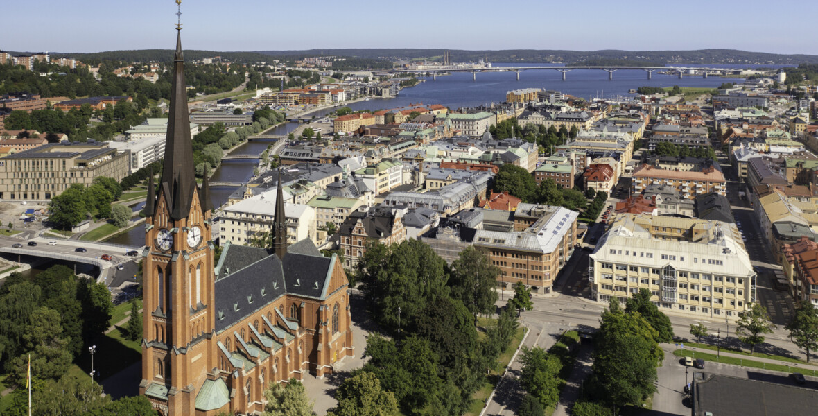 Vy över Sundsvall