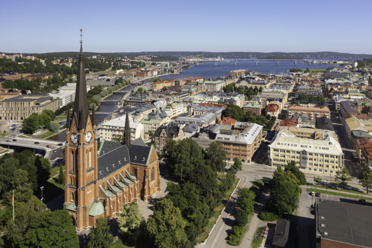 Vy över Sundsvall