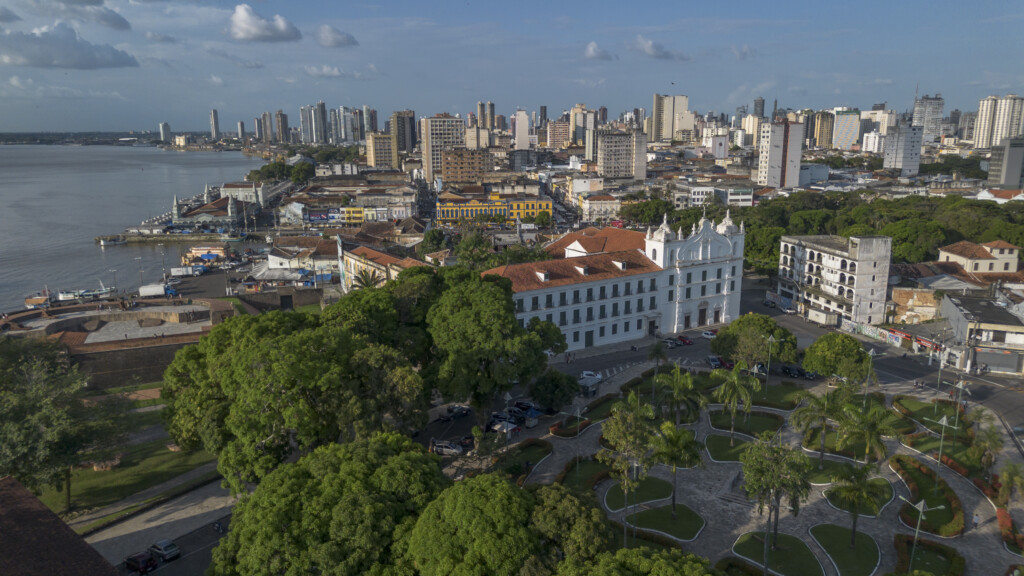 Översikt över stad