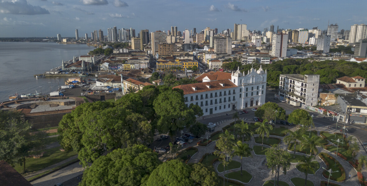 Översikt över stad