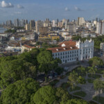 Översikt över stad