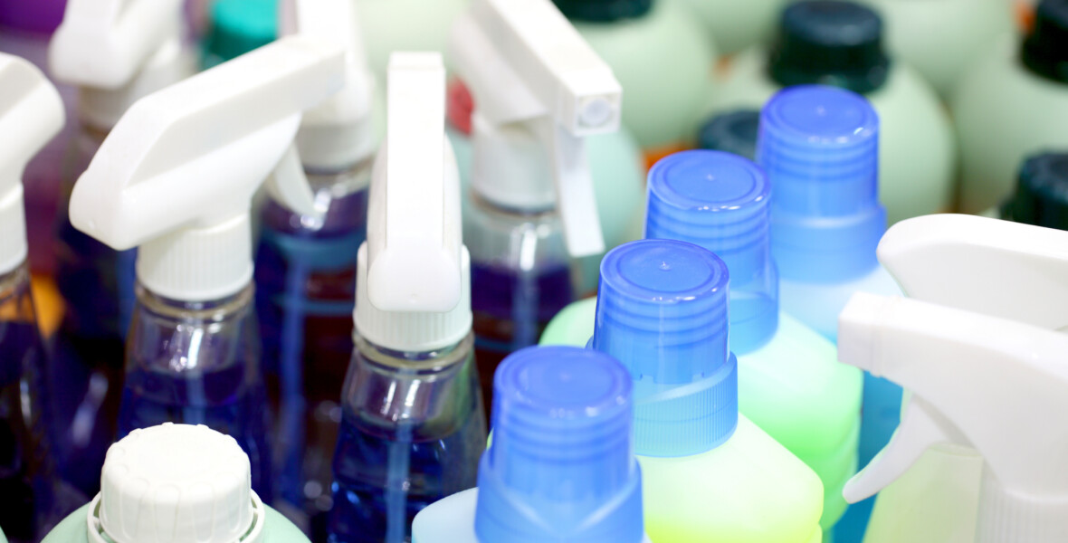 Sprayflaskor i plast