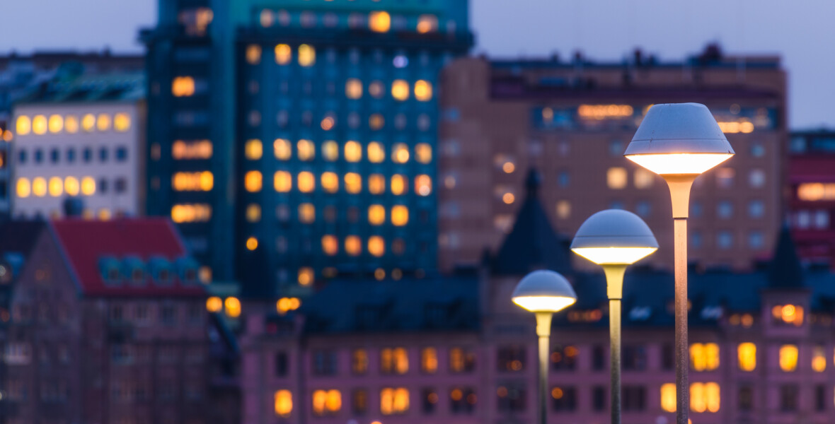 Gatubelysning i stadsmiljö