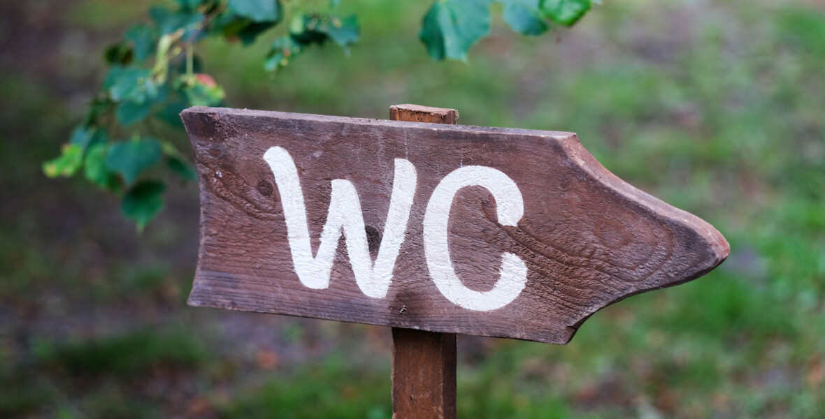 WC-skylt