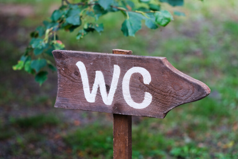 WC-skylt